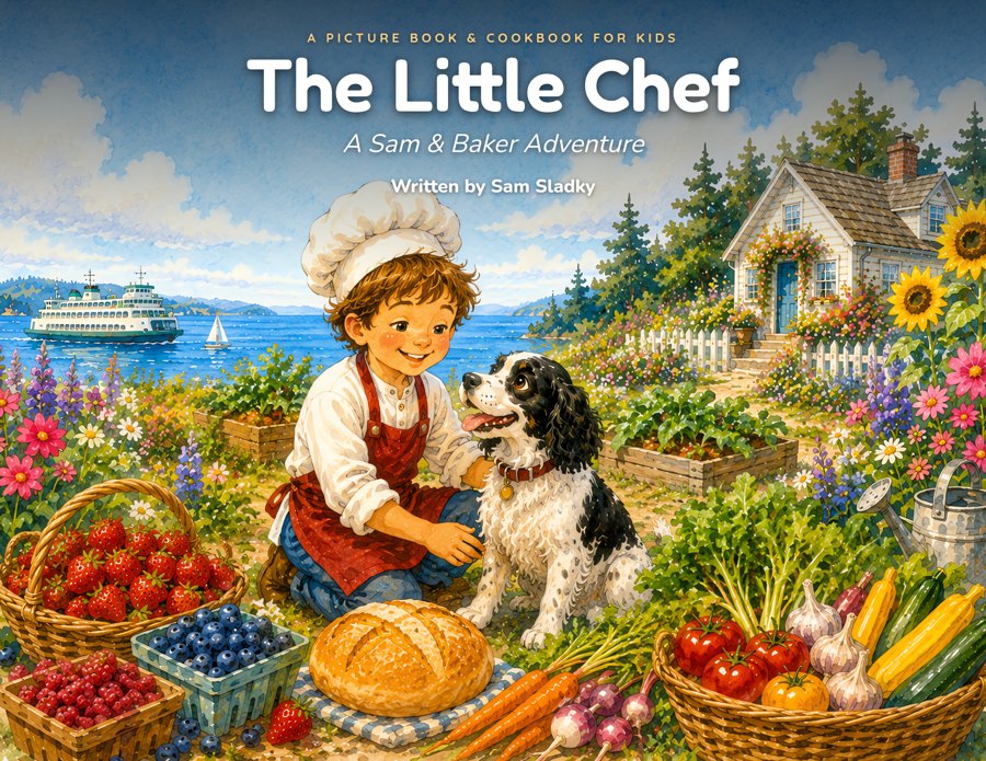 The Little Chef: Whidbey Island cover